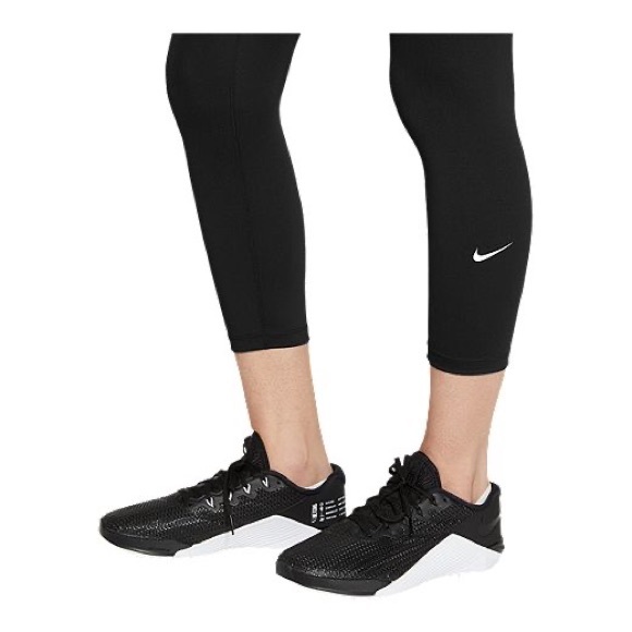 Nike Women's One Mid-Rise Crop Tights Sz M - Picture 3 of 11